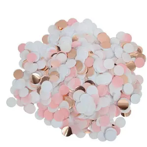 Oke 50G 1Cm Ronde Mixes Kleuren Sequin Filler Bruiloft Verjaardagsfeestje Papieren Decoratie Ballon Confetti
