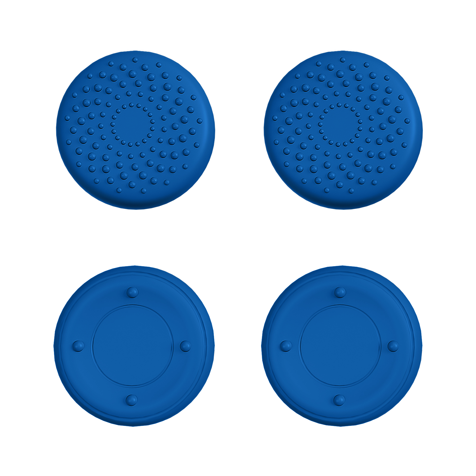 Blue-Raised Dots & Studded Design