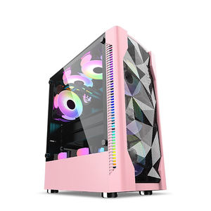 Boîtier d'ordinateur PC Lovingcool OEM ODM, vente chaude, blanc, ATX, Micro-ATX, ITX, <span class=keywords><strong>tour</strong></span> de jeu moyenne, USB3.0, ventilateur RGB, boîtier de bureau pour <span class=keywords><strong>gamer</strong></span> - Product Image 2