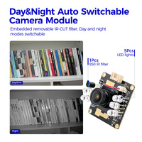 Módulo de Cámara USB 2.0 de 2.0MP 1920*1080 CMOS OV2710 con Enfoque Fijo, Plug&Play, Visión Diurna/Nocturna Superior con Baja Iluminación, 30fps