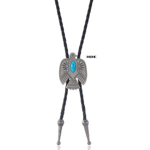 Pendentif Aigle Western, Collier Bolo Tie, Bijou en Alliage Tendance, Bouton DIY pour Accessoires de Fête, Moto, Punk, Hardcore, Extérieur - Product Image 4