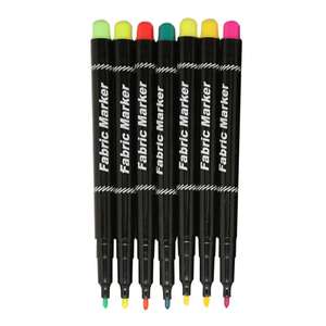 30 colori arcobaleno permanente o lavabile a base d'acqua punta Extra <span class=keywords><strong>Fine</strong></span> pennarello in tessuto ecologico - Product Image 3