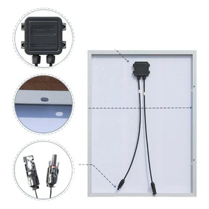 Panneau solaire monocristallin 12V <span class=keywords><strong>24V</strong></span> 30W 50W 60W 80W 100W, module solaire de petite taille à haute efficacité pour système d'éclairage - Product Image 4