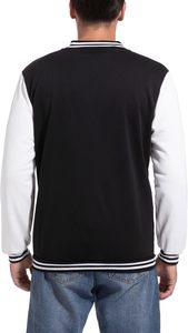 Vestes bomber de baseball pour hommes DHSPKN, style varsity, coupe ajustée, <span class=keywords><strong>veste</strong></span> varsity à lettres, motif cœur pour garçons - Product Image 2