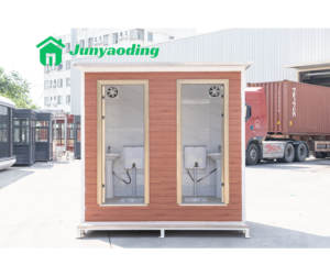 Junyaoding Portable Steel <strong>Bathroom</strong> Unit Modulat Kitset with <strong>Shower</strong> and Toilet for Camping and Villas - Product Image 2