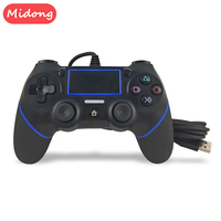Manettes de jeu filaires USB MiDong pour contrôleur avec moteur de vibration - Garantie de 6 mois