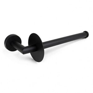 High Quality SS201 Stainless Steel Eco-Friendly Contemporary <b>Bathroom</b> <b>Accessories</b> <b>Set</b> <b>Black</b> Wall Hook Toilet Paper Holder Toilet - Product Image 4
