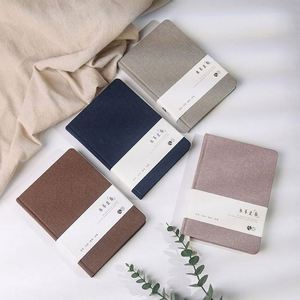 Eco-friendly Fabric Linen Cover A5 A6 Pocket Notebook Thermal Custom Printing Hardcover Traveler Agenda <b>Journal</b> Diary Gift - Product Image 2