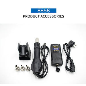 Promoción 600W pantalla Digital <span class=keywords><strong>pistola</strong></span> <span class=keywords><strong>de</strong></span> aire caliente pantalla LED modelo eléctrico con Control <span class=keywords><strong>de</strong></span> temperatura 120L <span class=keywords><strong>para</strong></span> clasificación Industrial DIY - Product Image 5