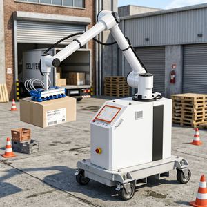Paletizador Robótico de 6 Ejes - Brazo Robótico con Capacidad de Carga de 30 kg/50 kg para Apilado de Cajas y Automatización de Fábrica, Operación Eficiente - Product Image 1