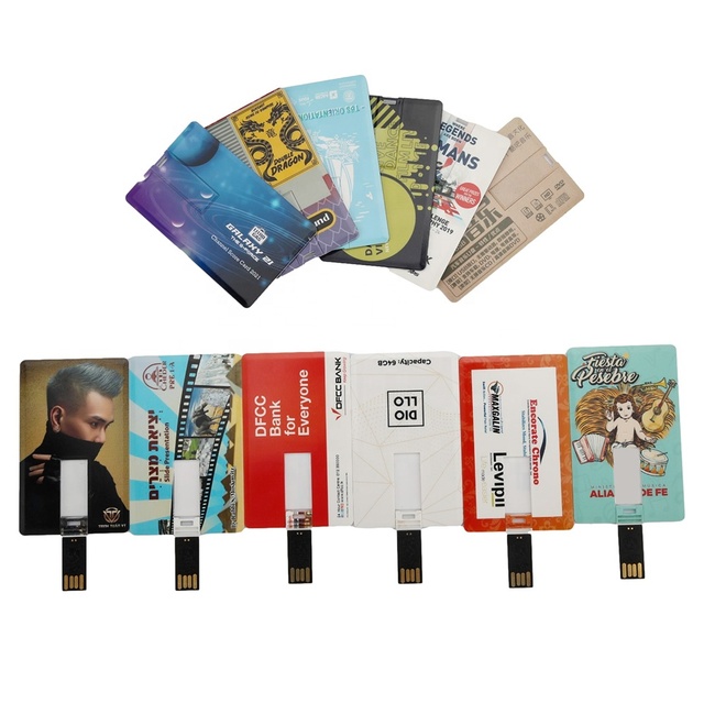 Wholesale Bulk Preloading Speed Card Usb Custom Card Flash Drive 2Gb 4Gb 8Gb 16Gb 32Gb Plastic Pendrive Memory Disk