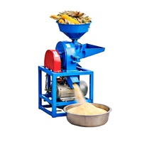 Moulin à grains électrique industriel et commercial 220V, broyeur à grains personnalisé à alimentation élevée 2.2KW 250kg/h