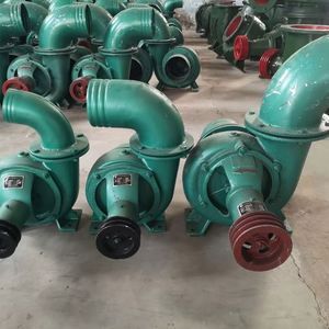 Pompe à eau centrifuge diesel portable haute performance de 4, 6, 8 et 10 pouces pour l'irrigation d'urgence et l'utilisation minière - Product Image 1