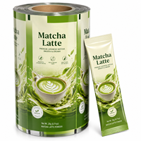 Film d'emballage souple laminé haute barrière de qualité alimentaire imprimé sur mesure pour sachets de vitamine C, mélange de thé au miel et au citron