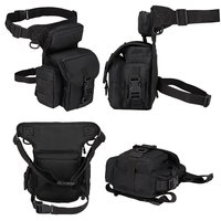 Sac de taille tactique multi-usage en Oxford 1000D, étanche, avec fermeture éclair, pour utilisation en extérieur, moto, appareil photo, outils, couleur personnalisable