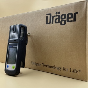 เครื่องตรวจจับแก๊สรั่วไหลในอุตสาหกรรม Drager X-am 2500 จากเยอรมนี เซ็นเซอร์ตรวจจับก๊าซ 4-in-1 แบบพกพา หน้าจอ LCD ดิจิตอล ตรวจวัด CO H2S O2 EX สีดำ - Product Image 1