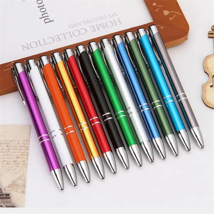 business promotion gift pen  promotion gel pen  metal pen with custom laser logo