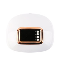 Lampu Kuku UV LED 72W Profesional 36 LED Panjang Gelombang Ganda Pengering Cat Kuku Gel Cepat Kering Timer Salon Rumah