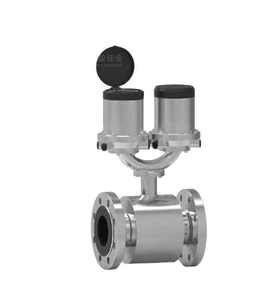Flange Type Ultrasonic <b>Flow</b> <b>Meter</b> Stainless Steel LCD Display Oil Medium OEM Customizable 1Mpa Forward Reverse NYLD-S Electromag - Product Image 1