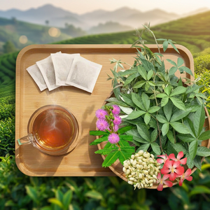 My Nuong Beauty <b>Tea</b> with Rubus Alceaefolius Leaf – Handpicked Vietnamese Herb for Antioxidant-Rich Sipping - Product Image 5