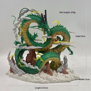 Figura de PVC de la Segunda Generación de Dragon Ball, Pequeño Shenron y Pequeño Goku, Dragón de los Deseos, Figura de <span class=keywords><strong>Anime</strong></span>, Regalo de Maternidad - Product Image 2