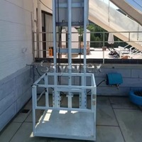 Professioneller Hersteller Mini Hydraulische Hebebühne Innen-Hausaufzug Anpassbar für Villa Privatresidenz
