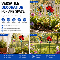 Vente en gros usine MIAO – Inserts métalliques artisanaux personnalisables avec finition thermolaquée pour la décoration de jardins