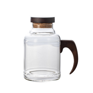 Théière en verre Dun Dun Pot avec couvercle et paille, infuseur à thé de 500 ml pour la maison et le bureau - Product Image 5