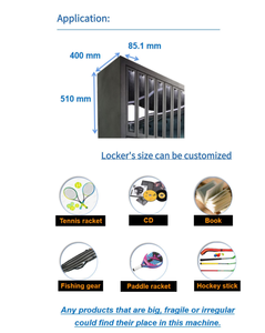 Casillero Inteligente, Tienda Automática de Autoservicio, Máquinas Expendedoras Inteligentes con Pantalla Táctil para Libros en Venta - Product Image 3