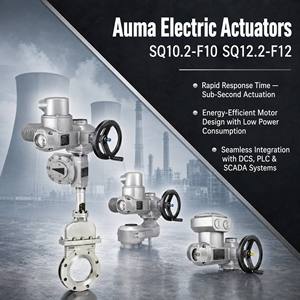 Actuadores Eléctricos Industriales de Alto Rendimiento para Válvulas de Globo Auma SQ10.2-F10 SQ12.2-F12 Reemplazo Universal OEM - Product Image 1
