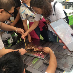 Horno de barbacoa de aluminio de fabricante <span class=keywords><strong>profesional</strong></span>, caja para quemar/hornear sin humo, estufa de Gas para acampar de bajo precio, butano, propano licuado - Product Image 4