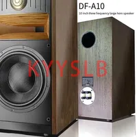 KYYSLB Speaker Rak Buku HiFi Pasif 10 Inch Fever, Monitor Audio Profesional, LoudSpeaker, Peralatan Suara/Amplifier/Speaker