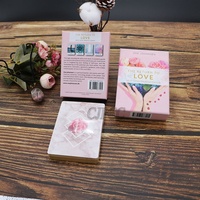 Cartes de tarot à bords en feuille d'or Oracle Deck imprimées personnalisées avec brochure cartes à jouer dans une boîte attrayante