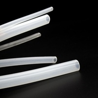 Tuyau en silicone haute élasticité de petit diamètre, multi-usages, résistant à la chaleur et à l'abrasion, lisse, pour la maison et le laboratoire