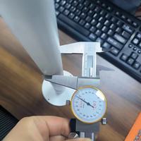 Support d'extension de 28mm en aluminium de 1 à 1.5m pour caméra de sécurité Support de montage télescopique pour caméra de sécurité