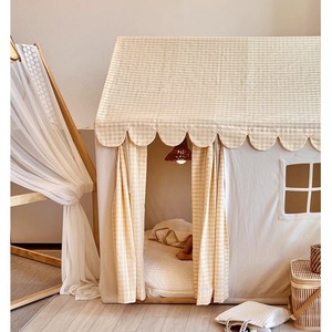 Grande Tenda da Gioco per Bambini a Forma di Castello Principesco con Finestre, Giocattolo Sportivo, Tenda da Interno per Bambini - Product Image 4