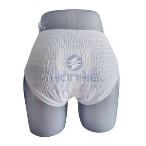 Vidéos de couches à tirer jetables pour adultes organiques en pulpe de duvet rose de haute qualité - Product Image 2