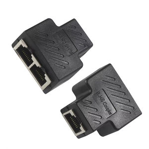 2-in-1 rj45 ממיר רשת מסתעף מתאם 8p 8c רשת הסתעפות מתאם ראש עבור הרחבות מרחוק - Product Image 1