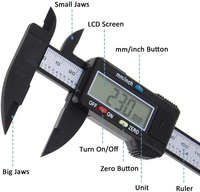 Micrometer Measuring Tool 0-150mm 150mm 6 Inch LCD Digital Electronic Vernier Caliper Gauge