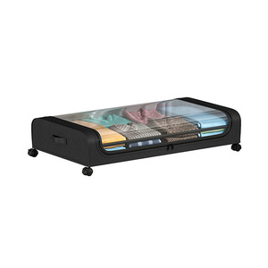 Venta al por mayor <span class=keywords><strong>caja</strong></span> de almacenamiento inferior de <span class=keywords><strong>cama</strong></span> hogar gran capacidad marco de acero soporte <span class=keywords><strong>caja</strong></span> de almacenamiento con <span class=keywords><strong>ruedas</strong></span> <span class=keywords><strong>caja</strong></span> de almacenamiento visible - Product Image 1