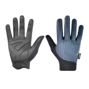 Gants de cyclisme à doigts longs, respirants, absorbant les chocs, avec coussinets en Lycra, pour vélo de route, unisexe - Product Image 1