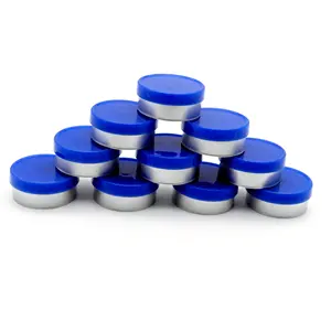 Custom Logo 20mm Aluminium Plastic Cap For Vial 20 Mm Vaccine Pharmaceutical Caps