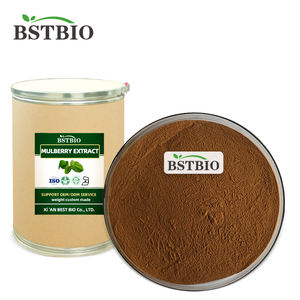 Экстракт экстракта шелковицы BSTBIO порошок DNJ 1-дезоксиноджиримицин 1% 5% 10% экстракт листьев тутового дерева - Product Image 3