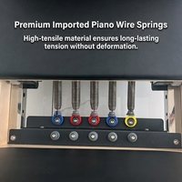 Machine d'exercice Pilates Reformer pliable et réglable en bois d'érable de qualité supérieure, durable et écologique, pour la maison et le studio