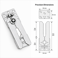 Charnière à cliquet réglable 135 mm, verrou multi-positions pour dossier de canapé, appui-tête et chaise de sol, meubles
