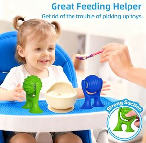 Juguetes Sensoriales de Silicona Texturizada Divertidos para el Desarrollo de la Motricidad Fina, Spinner Sensorial con Succión - Product Image 5