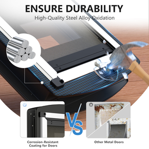ODM classique 4 voies verrouillage sécurité <span class=keywords><strong>chien</strong></span> chat <span class=keywords><strong>trappe</strong></span> fenêtre mur rabat coulissant cadre Durable intérieur intelligent extérieur - Product Image 4