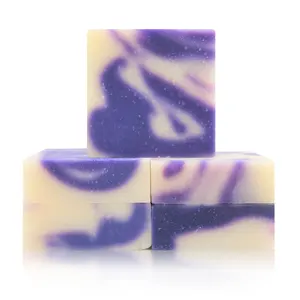 Private Label Natural Moisturizing Handmade Lavender Soap