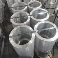 Tube en aluminium sans soudure anodisé 6061 T6 ASTM B210, tube rond personnalisé pour cylindre hydraulique et système pneumatique