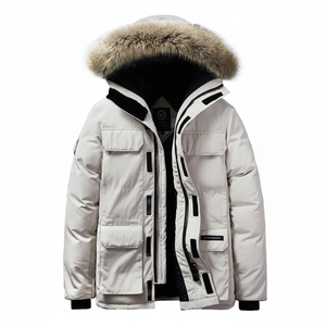 Oversized Design Casual Winter Down Coat Lightweight & Durable Men's Down <b>Jacket</b> Winter Ideal for Daily & Outdoor Winter Wear - Product Image 3